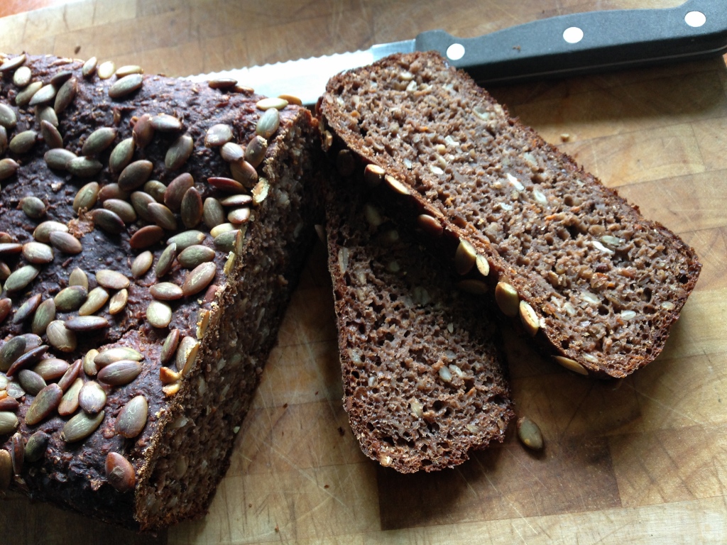 Danish Rugbrod / Danish Rye bread with Pumpkin seeds The Fresh Loaf